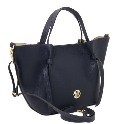 Legame - Leather shopping bag - Large size